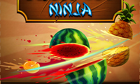 Žaidimas vaikams - Fruit Ninja, Supjaustyk vaisius telefone.